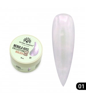 Гель Nebula Kiss Builder Gel, HEMA/TPO free 15мл, №01